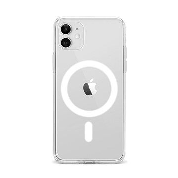 TopQ Kryt Clear Magnetic iPhone 12 pevný průhledný 76145