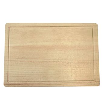 TORO Dřevěné prkénko obdélníkové, 25 x 18 x 1 cm (360523)