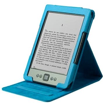 Shield Pro - obal na Amazon Kindle 4/5 - světle modrý, stojánek (08594211251402)