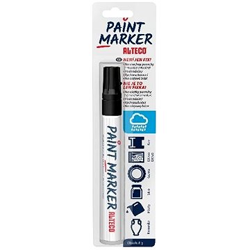 ALTECO Paint Marker černý popisovač (9577)
