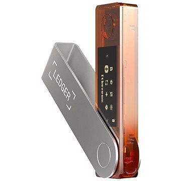 Ledger Nano X Blazing Orange Crypto Hardware Wallet (LEDGERNANOXOT)