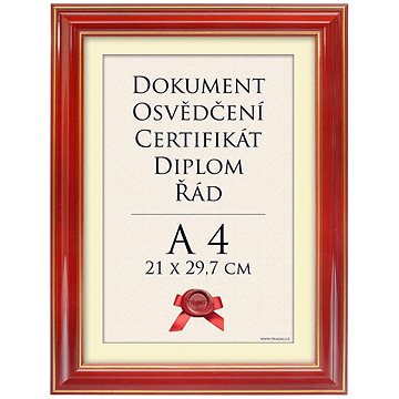 TRADAG Rijeka červený mramor 21 x 29,7 - A4 (0810_2130A)