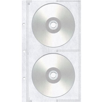 TRADAG náhradní listy na 25 ks CD do pořadače 2UP (0100_1045)