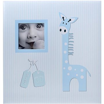 TRADAG samolepicí Žirafa modrá (0100_6147)