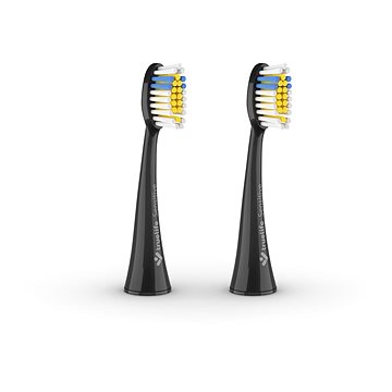 TrueLife SonicBrush K-series heads Sensitive black 2 pack (TLSBK150UVHSE)