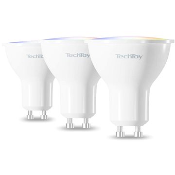 TechToy Smart Bulb RGB 4.7W GU10 ZigBee 3pcs set (TSL-LIG-GU10ZB-3PC)