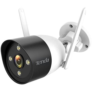 Tenda CT6 Security Outdoor 2K camera 3MP, WiFi, RJ45, IP66, Android, iOS, Color night vision, CZ app (CT6)