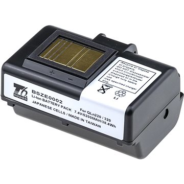 T6 Power pro čtečku čárových kódů Zebra P1043399, Li-Ion, 5200 mAh (38,4 Wh), 7,4 V