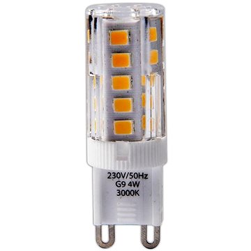 TESLA LED BULB, G9, 4W, 400lm, 3000K teplá bílá, 2ks (G9000430-PACK2)