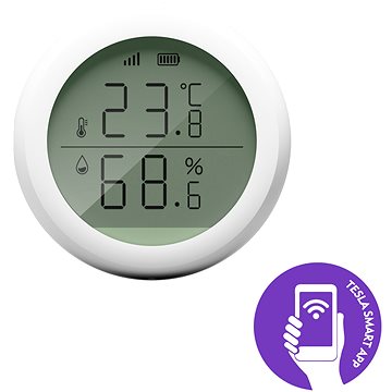 Tesla Smart Sensor Temperature and Humidity Display (TSL-SEN-TAHLCD)