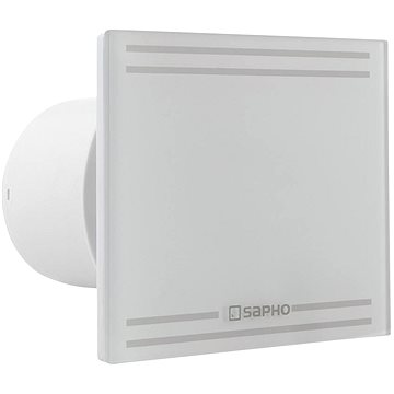 SAPHO GLASS koupelnový ventilátor axiální, potrubí 100mm, GS101 (GS101)