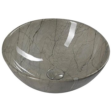 SAPHO DALMA keramické umyvadlo 42x16,5x42 cm, grigio (MM113)
