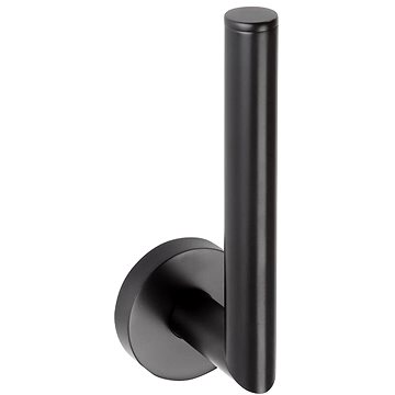 SAPHO X-ROUND BLACK držák toaletního papíru rezervní, černá (XB701)