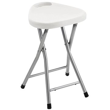 GEDY Koupelnová stolička 30x46,5x29,3 cm, bílá (CO75 )