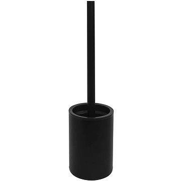 SAPHO X-ROUND BLACK WC štětka válcová na postavení, černá (XB302)