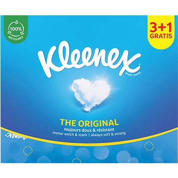 KLEENEX Original Box (4× 72 ks) (5029053579191)