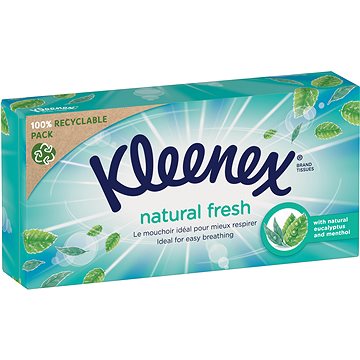 KLEENEX Natural Fresh Box (64 ks) (5029053579368)
