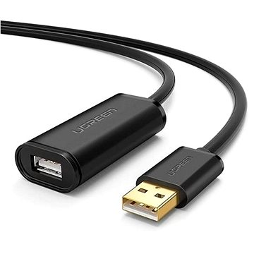 UGREEN USB 2.0 Active Extension Cable with Chipset 30m Black (10326)