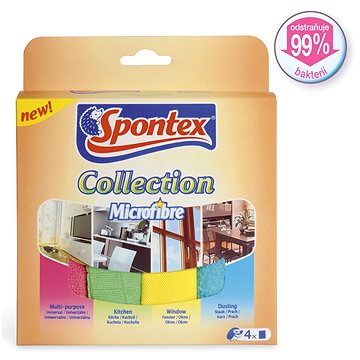 SPONTEX Collection Microfibre 4 ks (9001378440956)