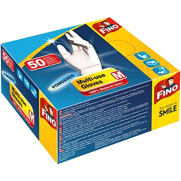 FINO jednorázové rukavice vel. M, 50 ks (5900536285276)