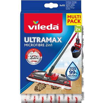 VILEDA Ultramax Microfibre 2v1 náhrada 2 ks (4023103227347)
