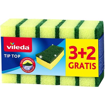 VILEDA Tip Top houbička 3+2 ks (4003790023996)