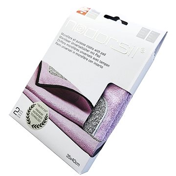 NODORSIL Premium antibakteriální utěrka s drátěnkou 2 ks (7640115591487)
