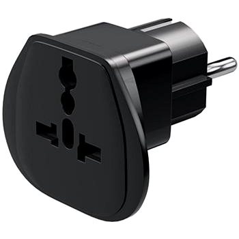 Goobay UK -> EU Power Adapter černý (94028)
