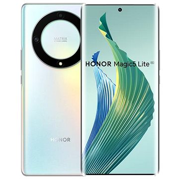 Honor Magic5 lite 5G 6GB/128GB stříbrná (5109AMAE)