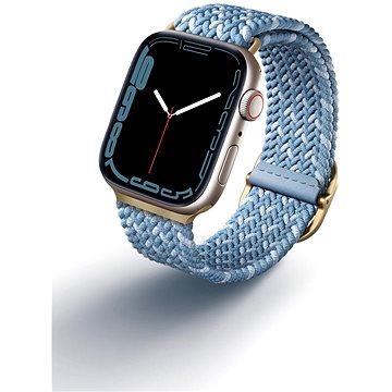 Uniq Aspen Designer Edition řemínek pro Apple Watch 38/40/41mm modrý (UNIQ-41MM-ASPDECBLU)