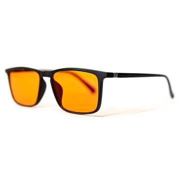 SLEEP-3R stylové brýle proti modrému a zelenému světlu - oranžové (2629)