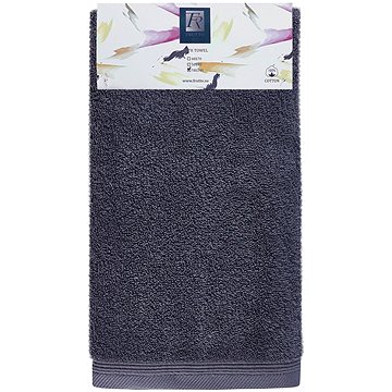 Frutto-Rosso - jednobarevný froté ručník - antracitová - 70×140 cm, 100% bavlna (FRH115)
