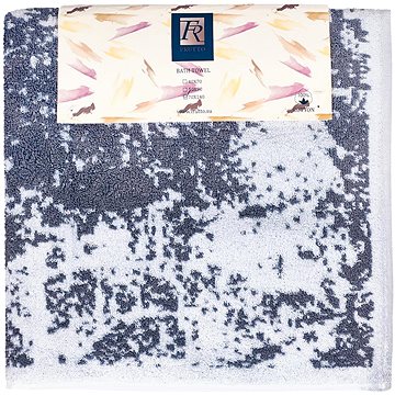Frutto-Rosso - vícebarevný froté ručník - šedá - 70×140 cm, 100% bavlna (FRH130)