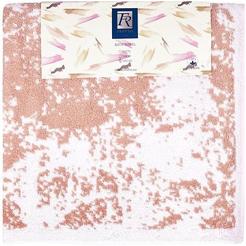 Frutto-Rosso - vícebarevný froté ručník - růžová - 70×140 cm, 100% bavlna (FRH131)