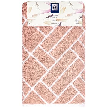 Frutto-Rosso - vícebarevný froté ručník - růžová - 50×90 cm, 100% bavlna (FRH134)