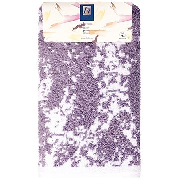 Frutto-Rosso - vícebarevný froté ručník - fialová - 50×90 cm, 100% bavlna (FRH135)
