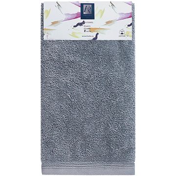 Frutto-Rosso - jednobarevný froté ručník - tmavě šedá - 70×140 cm, 100% bavlna (FRH106)