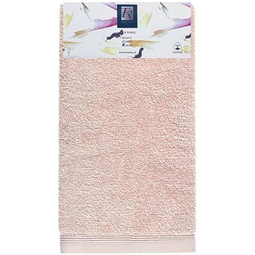 Frutto-Rosso - jednobarevný froté ručník - světle růžová - 70×140 cm, 100% bavlna (FRH109)