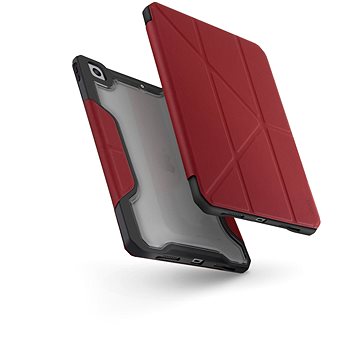 Uniq Trexa antimikrobiální pouzdro pro iPad 10.2" (2021/2020/2019) červené (UNIQ-PD10.2GAR-TRXRED)