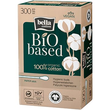 BELLA Hygienické tyčinky papírové 300 ks (5900516402723)