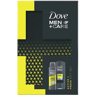 Dove Men+Care Active Fresh Vánoční balíček pro muže (8720182316592)