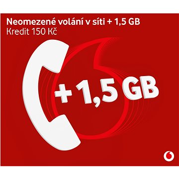 Vodafone neomezené volání do sítě Vodafone (SK48A167)