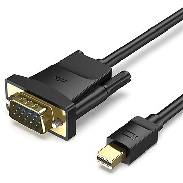 Vention Mini DP Male to VGA Male HD Cable 1m Black (HFDBF)