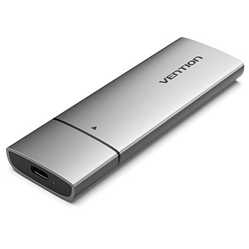 Vention M.2 NGFF SSD Enclosure (USB 3.1 Gen 2-C) Gray Aluminum Alloy Type (KPFH0)