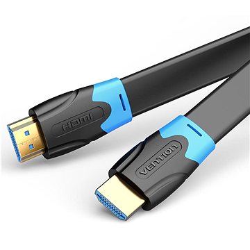 Vention Flat HDMI Cable 1.5m Black (AAKBG)