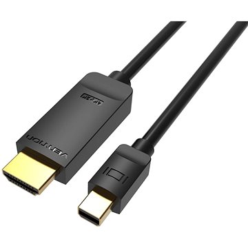Vention 4K Mini DisplayPort (miniDP) to HDMI Cable 3M Black (HAHBI)