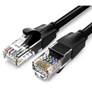 Vention Cat.6 UTP Patch Cable 25m Black (IBEBS)