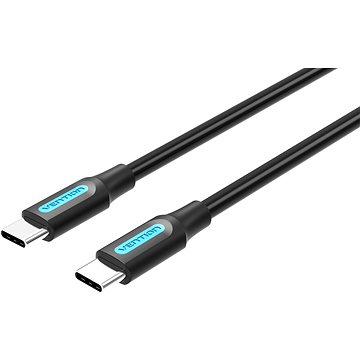 Vention Type-C (USB-C) 2.0 Male to USB-C Male Cable 0.5M Black PVC Type (COSBD)