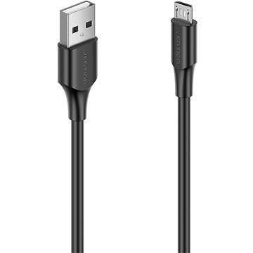 Vention USB 2.0 to micro USB 2A Cable 0.5M Black (CTIBD)