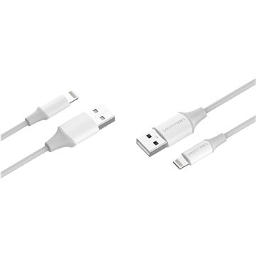 Vention USB to Lightning MFi Cable 1m White (LAFWF)